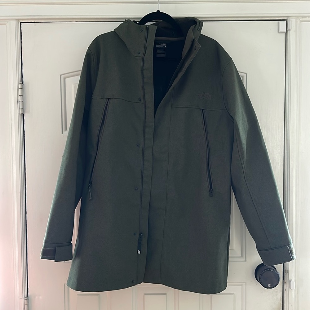 The North Face Green Trenchcoat